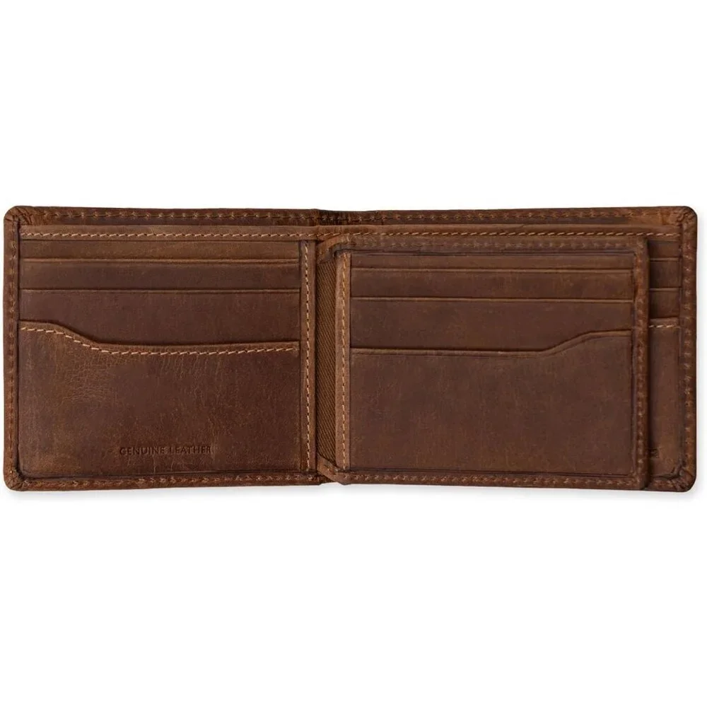 Men's Classic Pu Leather Imported Wallet Burnished Style Card Fashion Designed